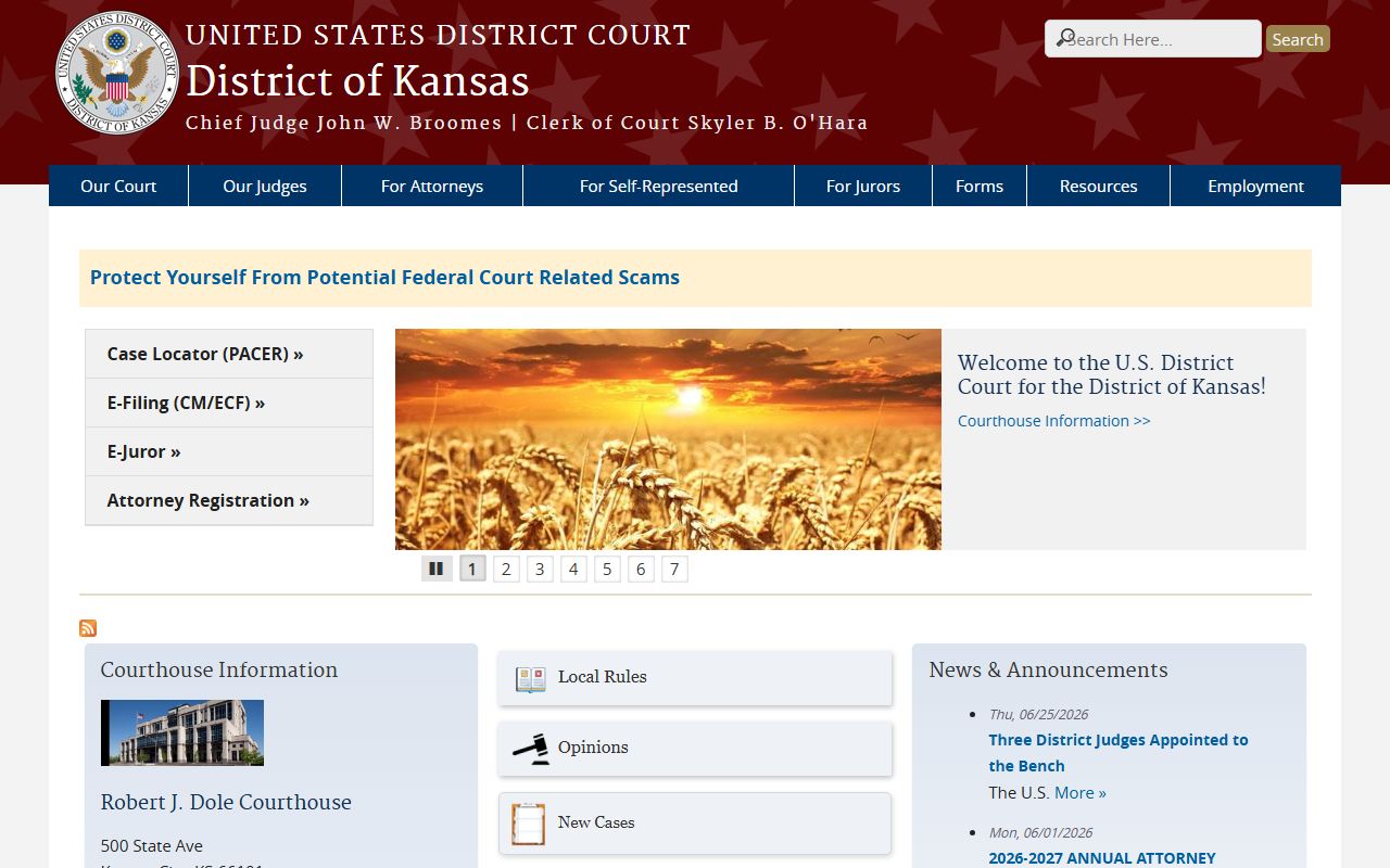 Gove County court records 23rd Judicial District docket and livestream information