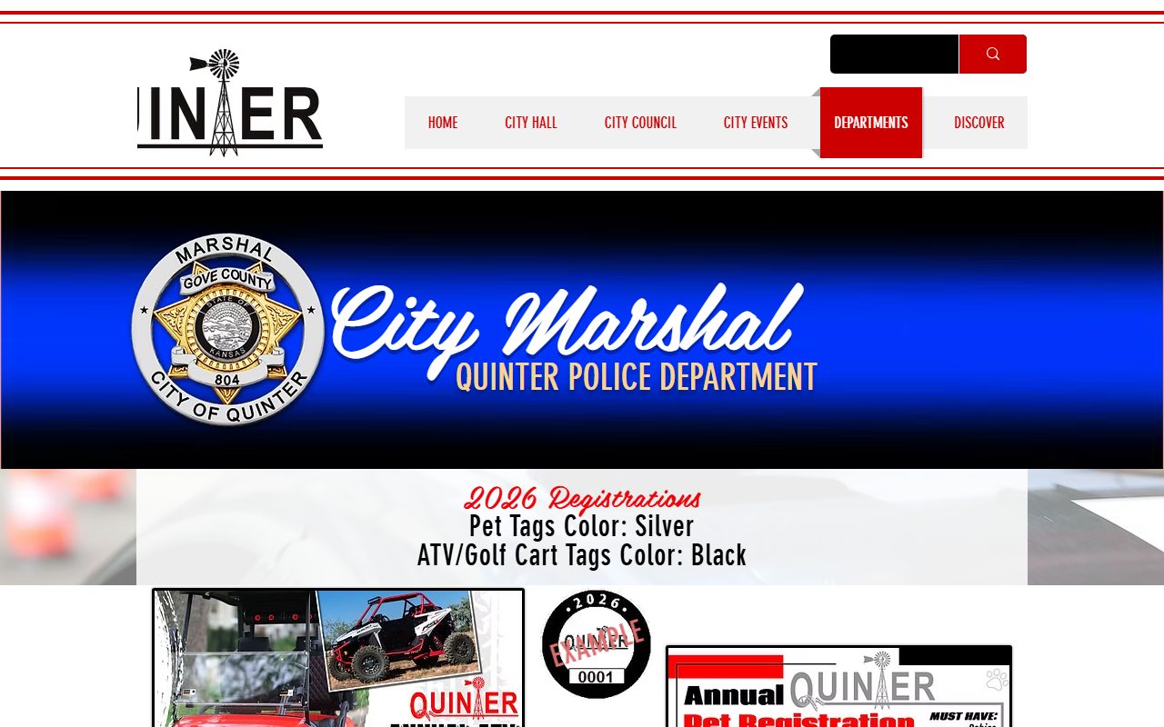 Gove County traffic court records Quinter municipal court contact